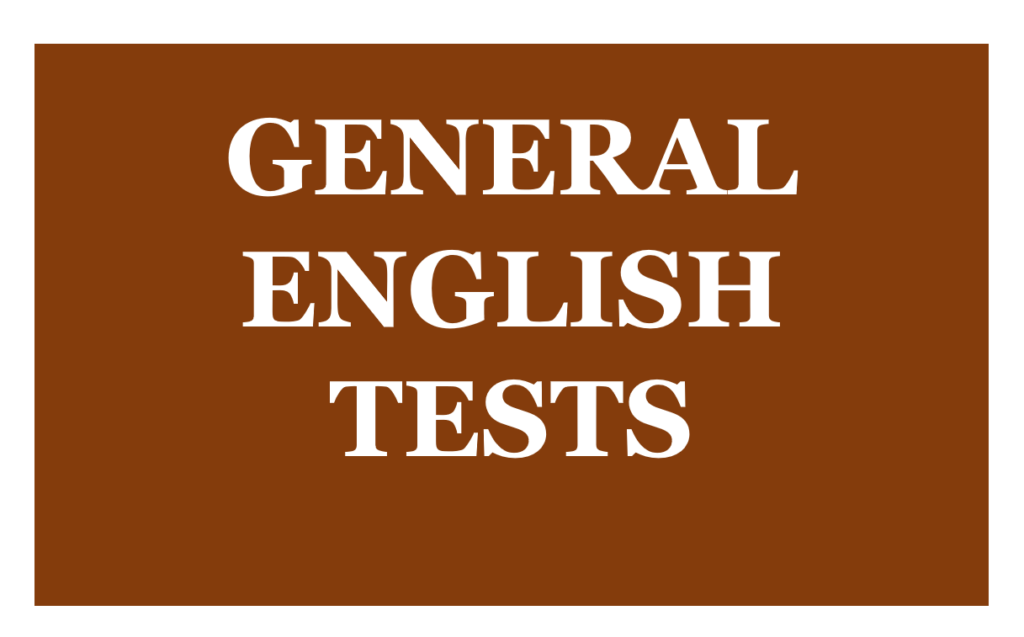 General English Practice Tests