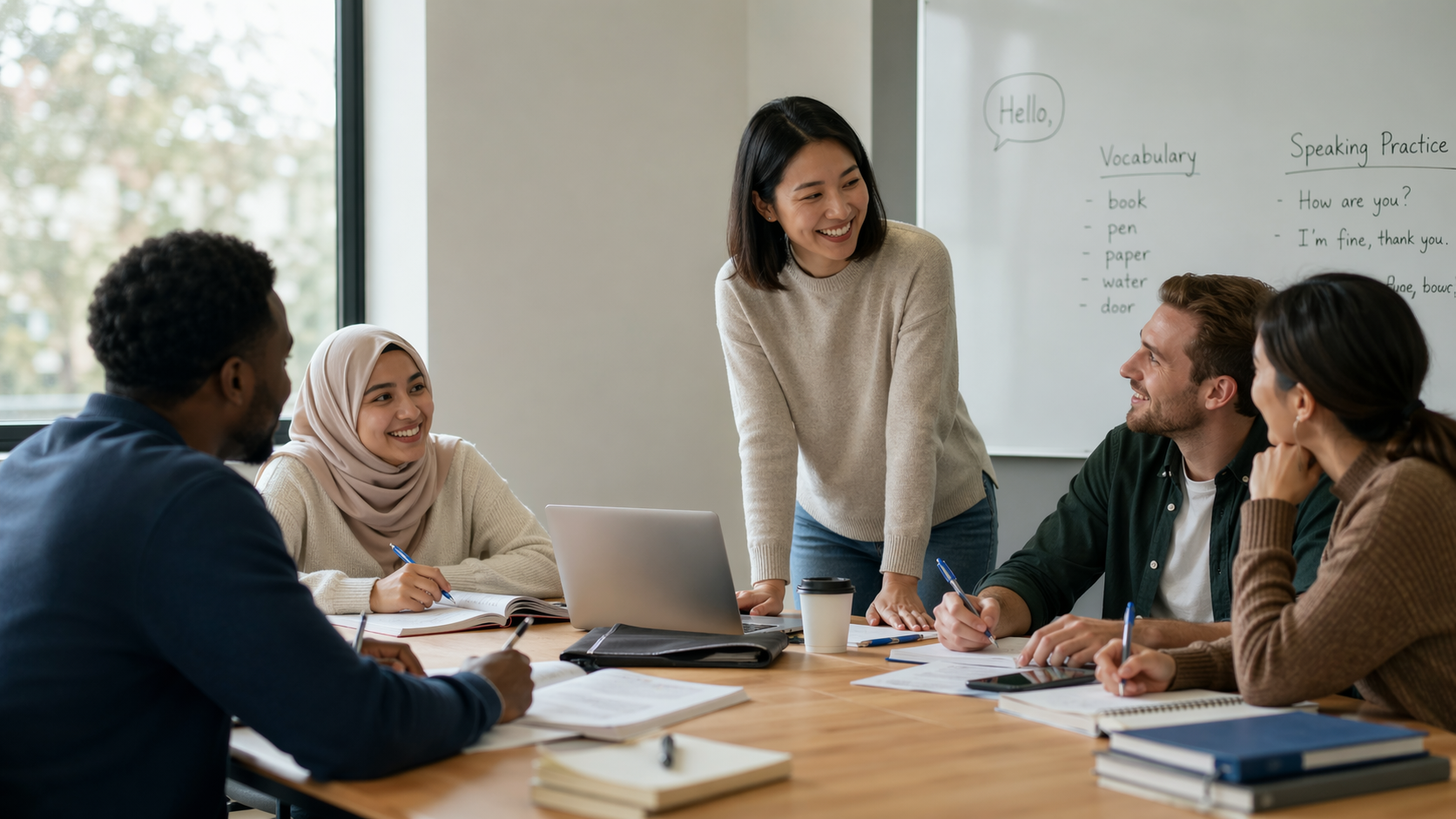 General English and ESL courses