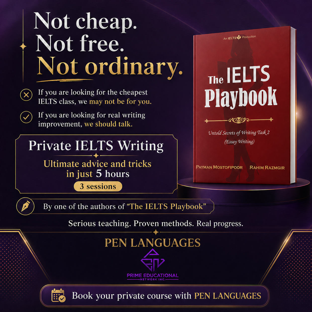 Private IELTS Writing Course by PEN LANGUAGES