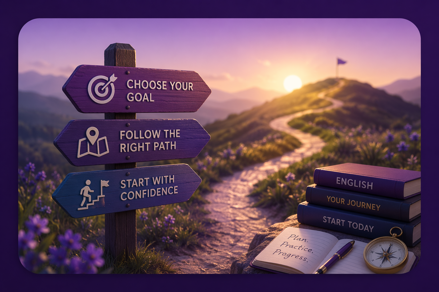 Where to start learning English and choose the right path